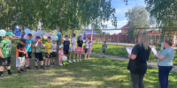 Открытие летней вечерней досуговой площадки при Центре детского творчества - Неверкинский район