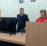 Активисты «Движения Первых» поздравили сотрудников полиции с профессиональным праздником - Неверкинский район