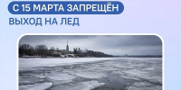 В Пензенской области с 15 марта запрещён выход на лёд - Неверкинский район
